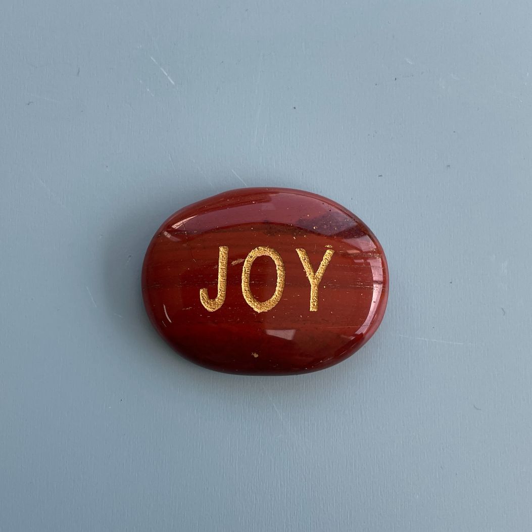 Word Palmstone - Joy - 1pc Word Palmstone - Joy - 1pc